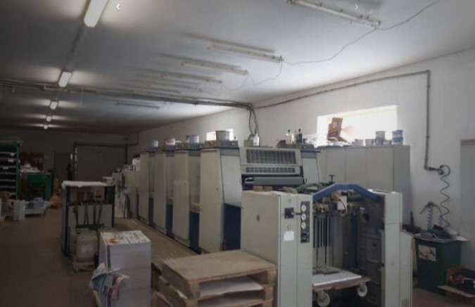 Used printing machinery